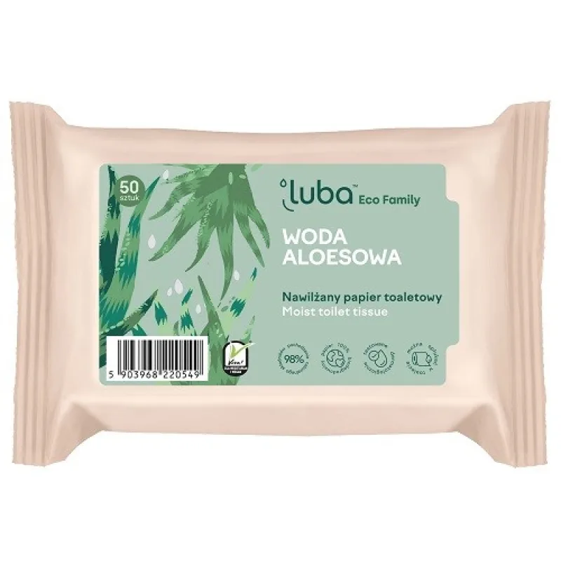 Luba Eco Family vhlčený toaletný papier aloe 50ks