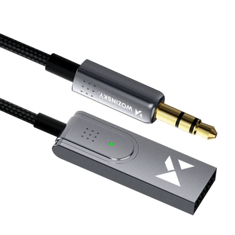 Wozinsky WTODB Bluetooth 5.3 audio adaptér / AUX audio prijímač