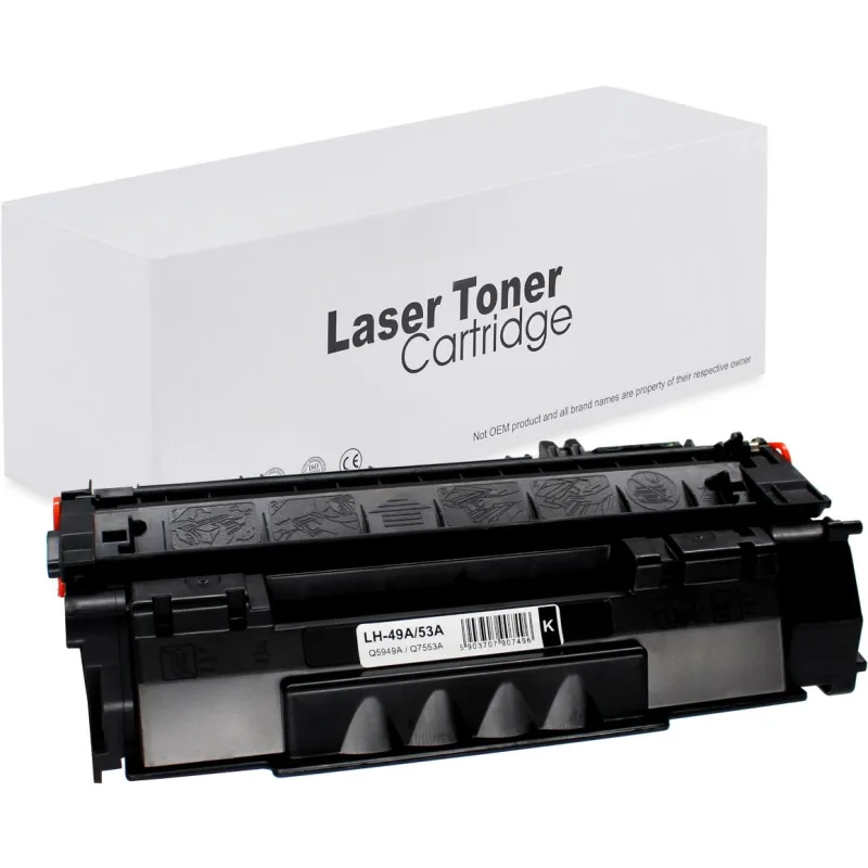 Toner HP Q5949A/Q7553A/CRG708/CRG715 Black - 3000 strán - kompatibilný