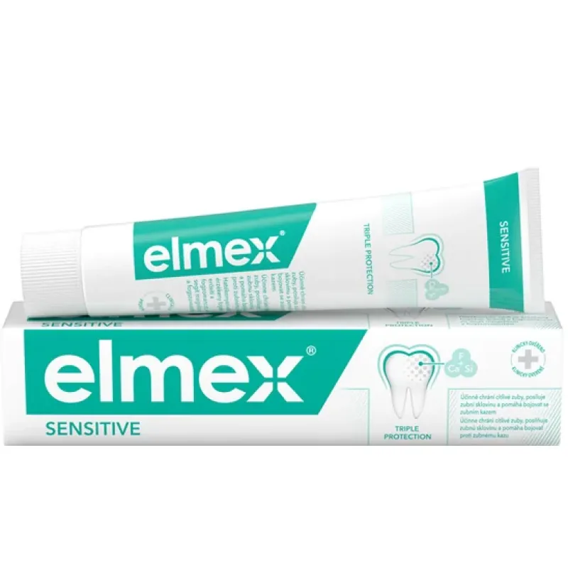 Elmex zubná pasta 75ml Sensitive (zelená)