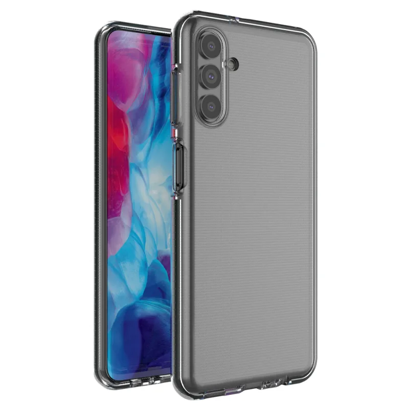 Spring Case kryt gélový kryt s farebným rámom pre Samsung Galaxy A13 5G čierny