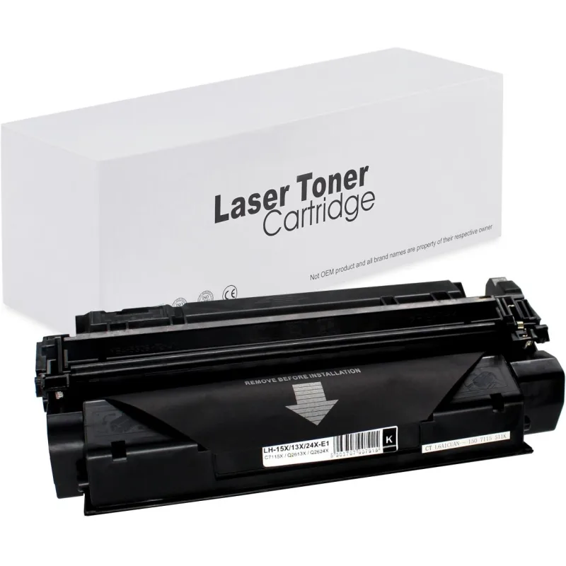 Toner HP C7115X Q2613X Q2624X Black - 4000 strán - kompatibilný