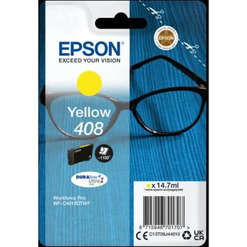 Atrament EPSON Yellow 408 DURABrite Ultra C13T09J44010