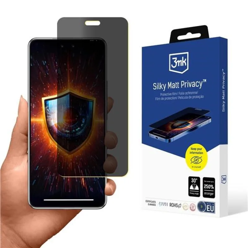 3mk ochranná folie Silky Matt Privacy pro Huawei Nova 14 Pro 5903108668286