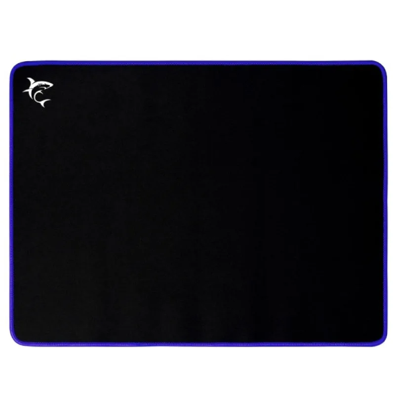 White Shark Mousepad BLUE-KNIGHT, 400 x 300 mm, black/blue BLUE-KNIGHT