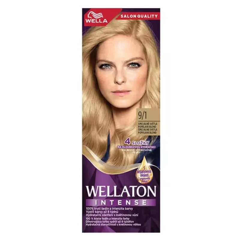 Wellaton farba na vlasy Intense 9/1 Popolavá blond