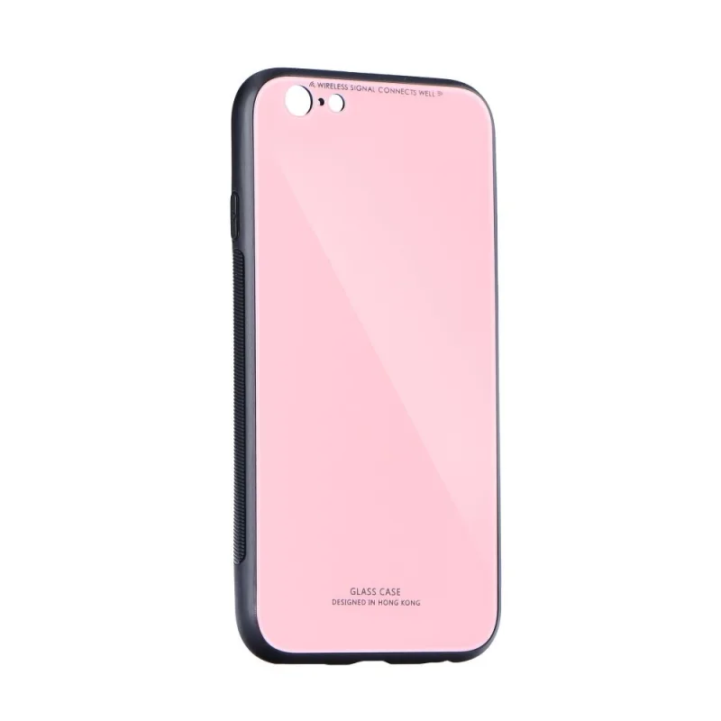 Puzdro GLASS na SAMSUNG Galaxy A51 pink