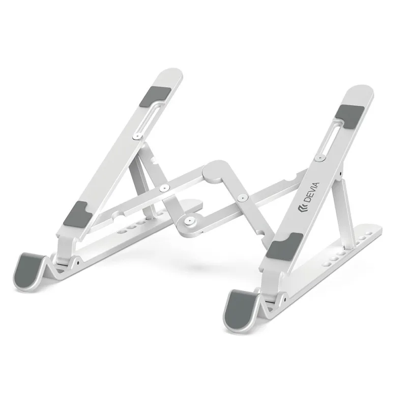 Devia Kintone Series Multi-function Folding Stand For Tablet/Laptop - White
