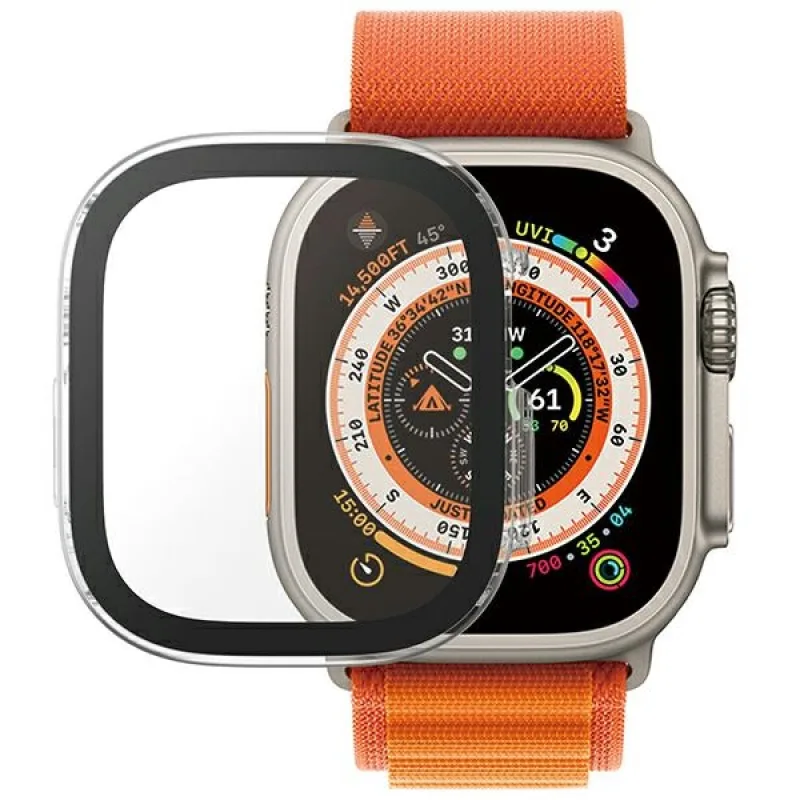 Puzdro PanzerGlass Full Body pre Apple Watch Ultra 2 49mm - priehľadné