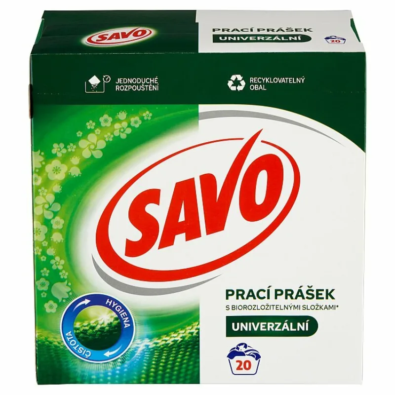 Savo prací prášok univerzál 1,4kg 20PD