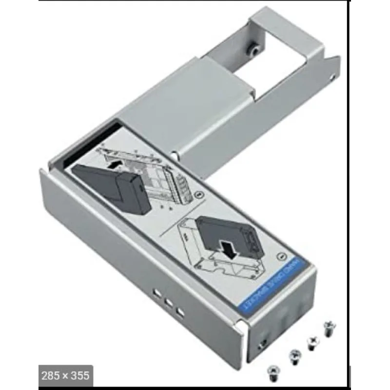 Dell redukcia z rámčeku 3,5" na 2,5" SATA/SAS pre HotPlug serverový ramček