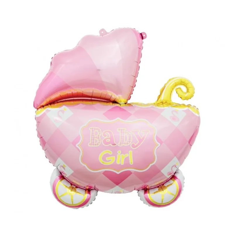 Godan Fóliový balón kočík Baby Girl 60cm