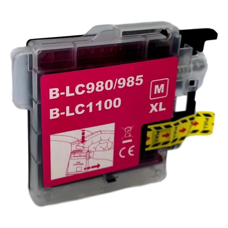 Toner Brother LC-980M/LC-985M/LC-1100M Magenta - 12ml - kompatibilný