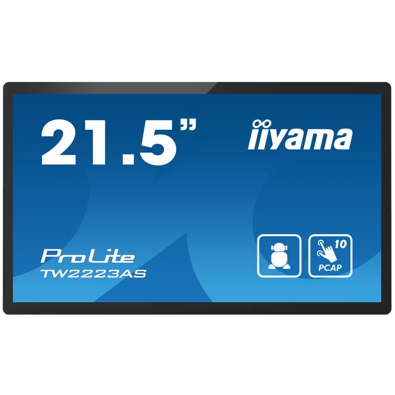 22" iiyama TW2223AS-B2: PCAP, Android 12, FHD TW2223AS-B2
