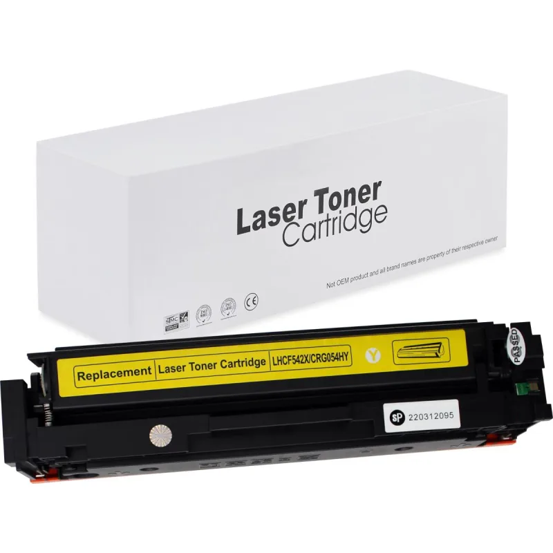 Toner HP CF542X/CRG054HY - 2500s Yellow - kompatibilný