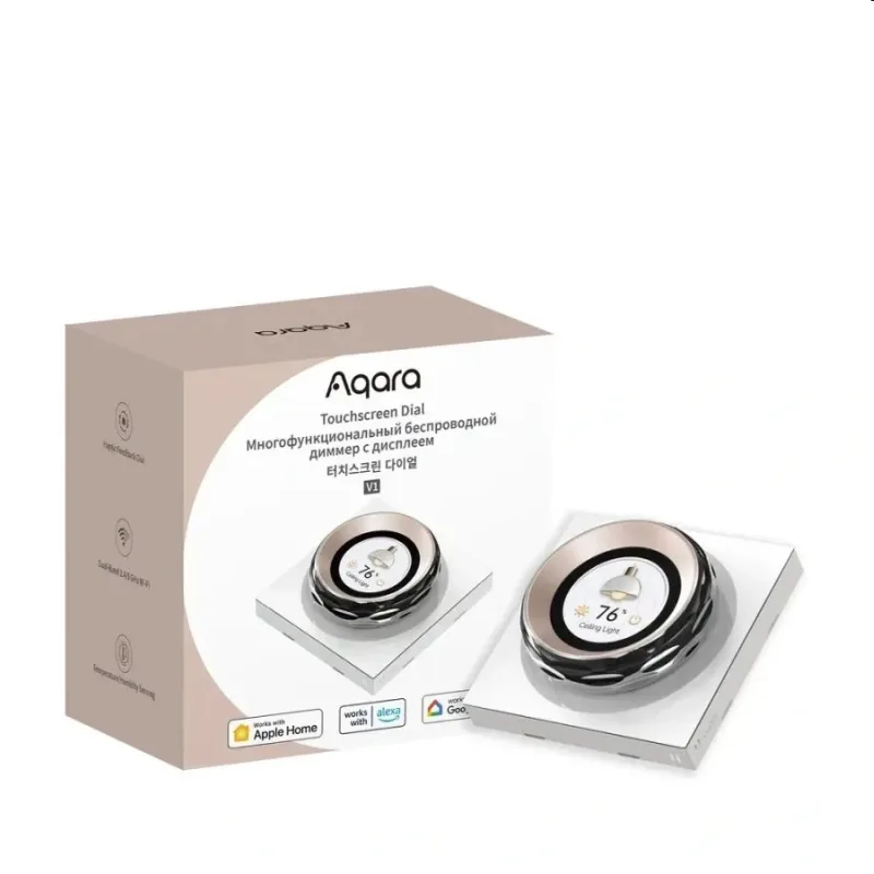 AQARA Touchscreen Dial V1 (DS-K01D) - otočný vypínač s displejom DS-K01D