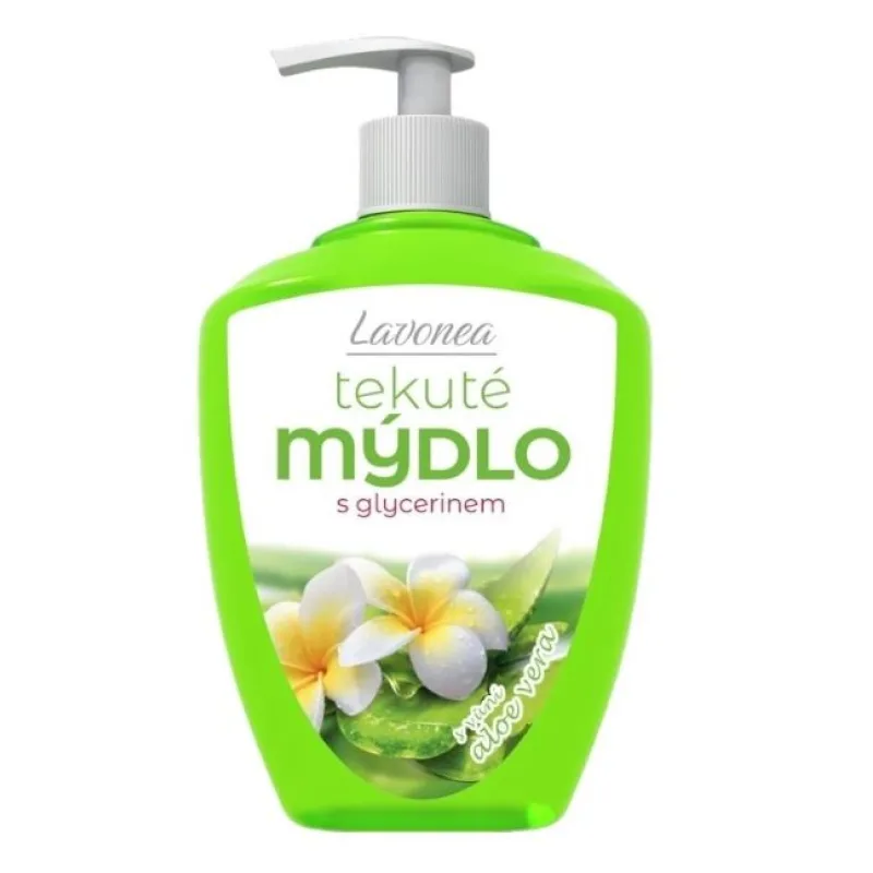 LAVONEA tekuté mydlo s glycerínom, zelené 500ml