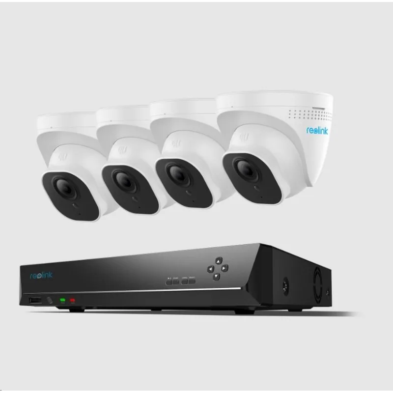 REOLINK bezpečnostní kamerový set NVS8-8MD4, RLK8-800D4, 4x Kamera, …