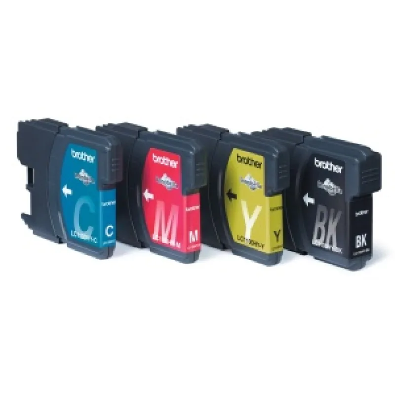 LC-1100 VALBP (atrament multipack-čierna+tri farby) LC1100VALBP