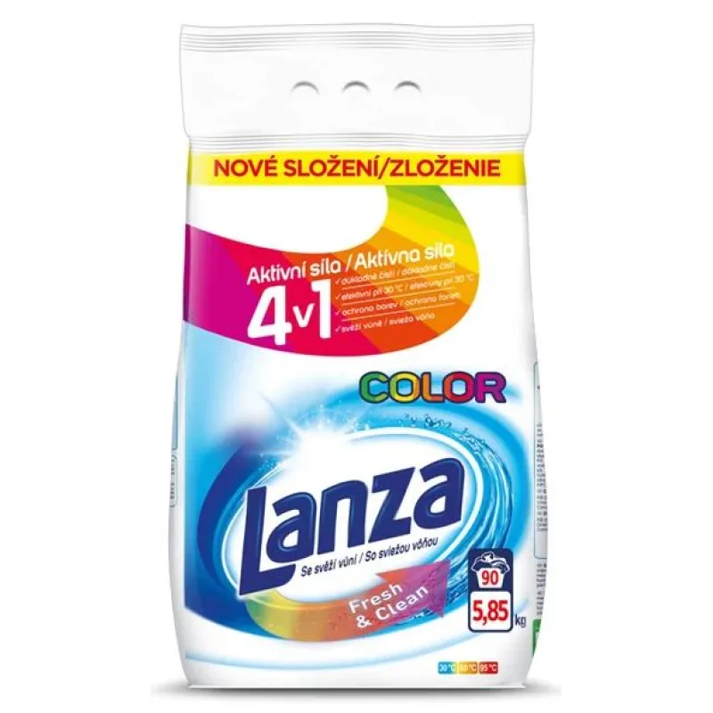 LANZA Color prací prášok 5,85kg 90PD