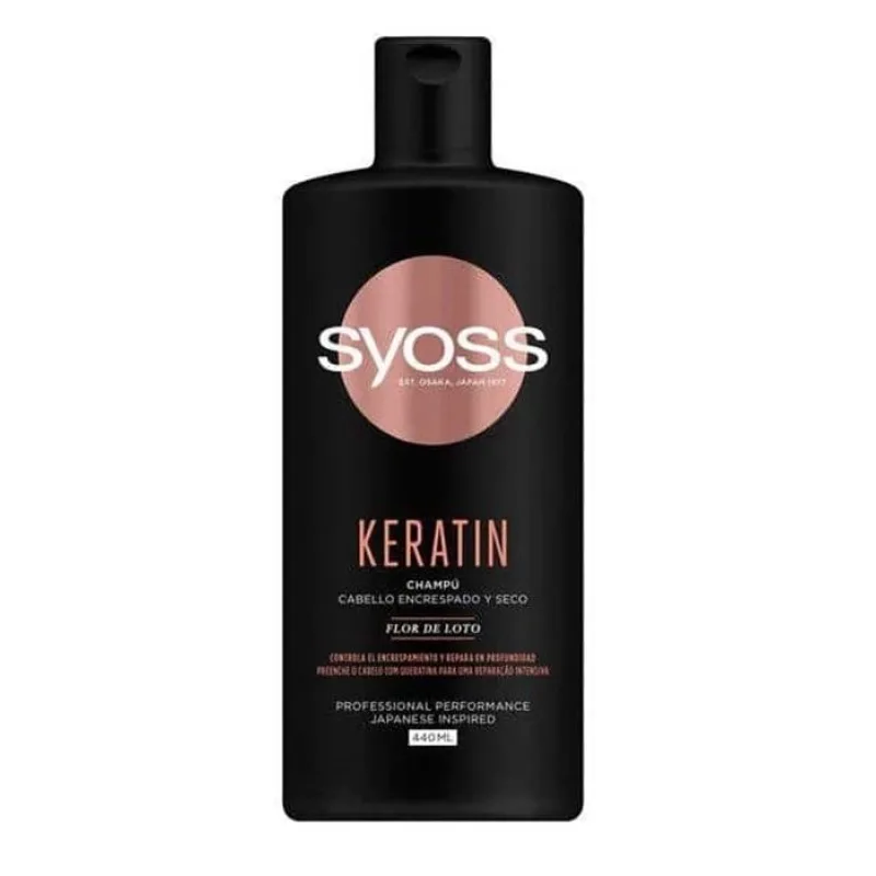 Syoss Keratin šampón pre jemné a lámavé vlasy 440 ml