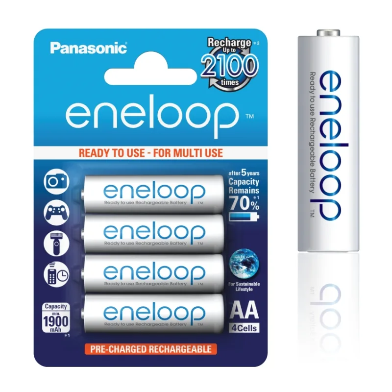 Panasonic Eneloop AA NiMH 1, 2V 2000mAh BL4 2100c 11485