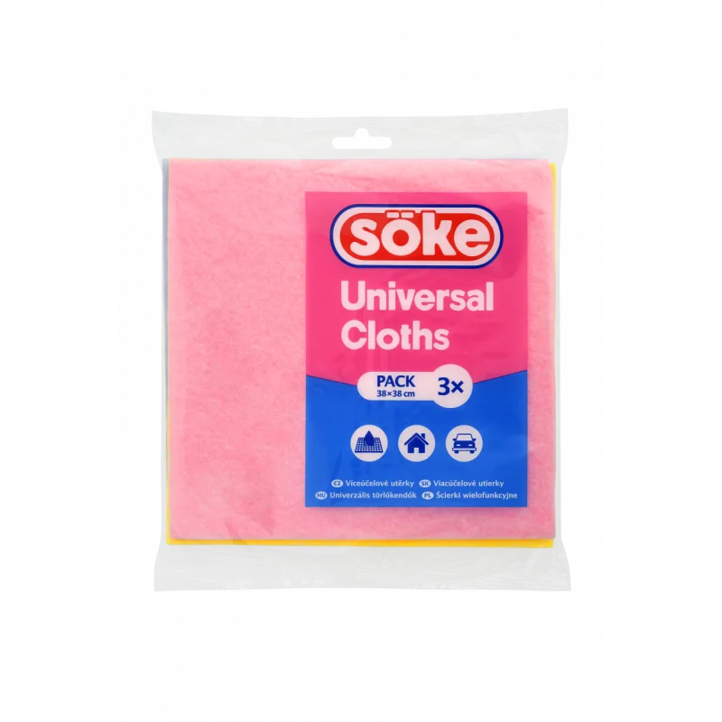 Söke Viacúčelové utierky 3ks