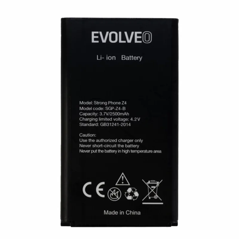 EVOLVEO originální baterie 2500 mAh pro StrongPhone Z4, W4 SGP-Z4-BAT