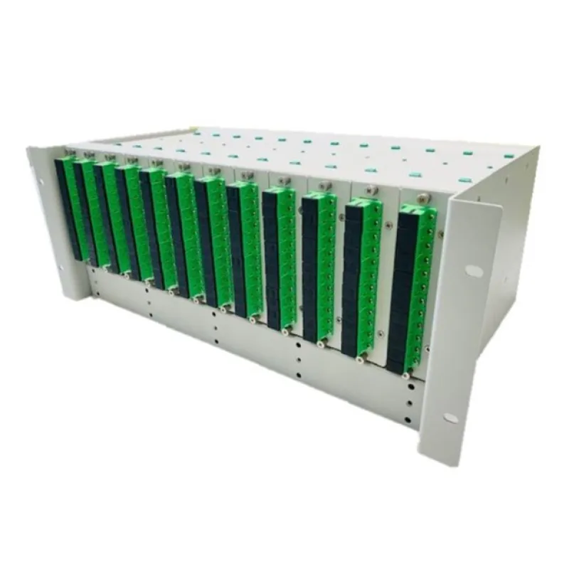 OEM optická vaňa,4U, HighDensity 144x SC/APC simplex, vč.pigtailů SC/APC a kazet, sivá RAL 7035