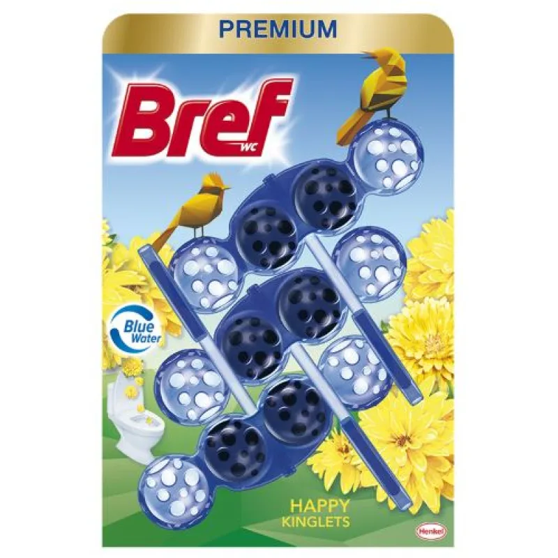 BREF Blue activ 3x50g WC blok Happy Kinglets