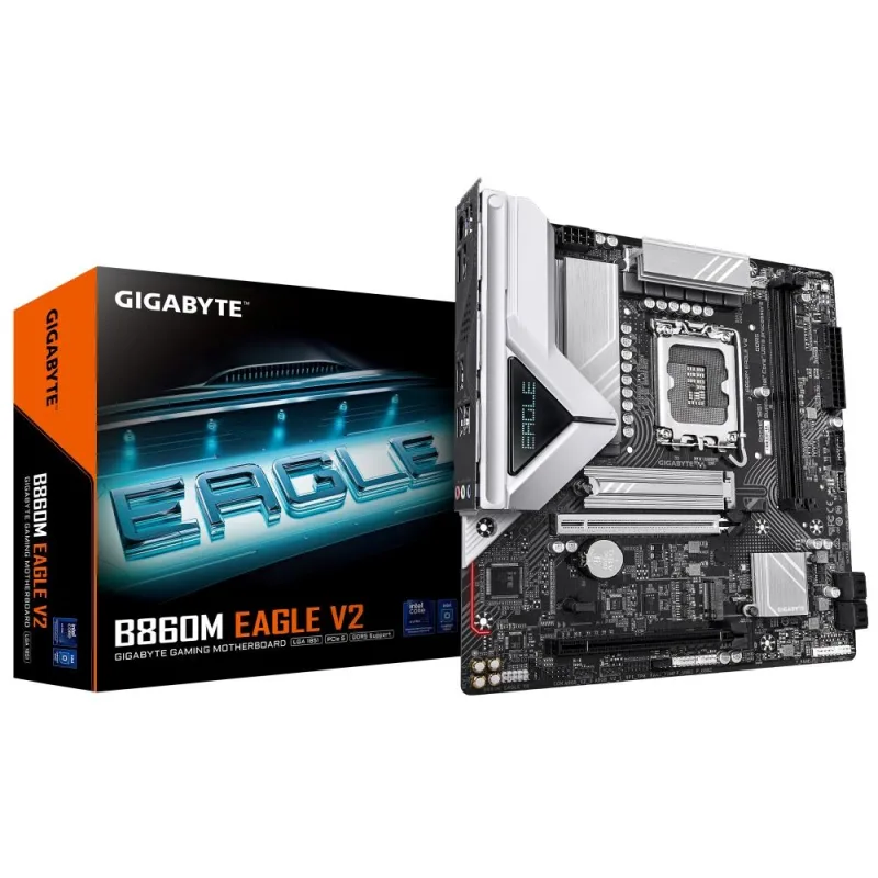 GIGABYTE MB Sc LGA1851 B860M EAGLE V2, Intel B860, 2xDDR5, 1xDP, …