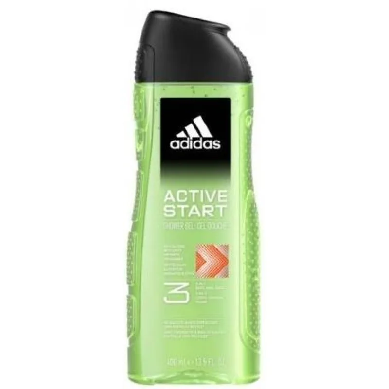 Adidas 3 Active Start sprch. gél pre mužov 400ml 3v1