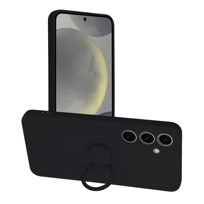 Puzdro SILICONE RING na SAMSUNG Galaxy S24 black