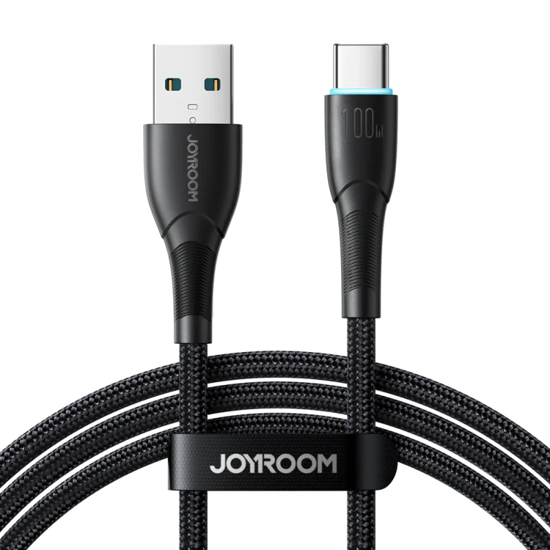 Joyroom Starry séria SA32-AC6 100W kábel USB-A / USB-C 1m - čierny