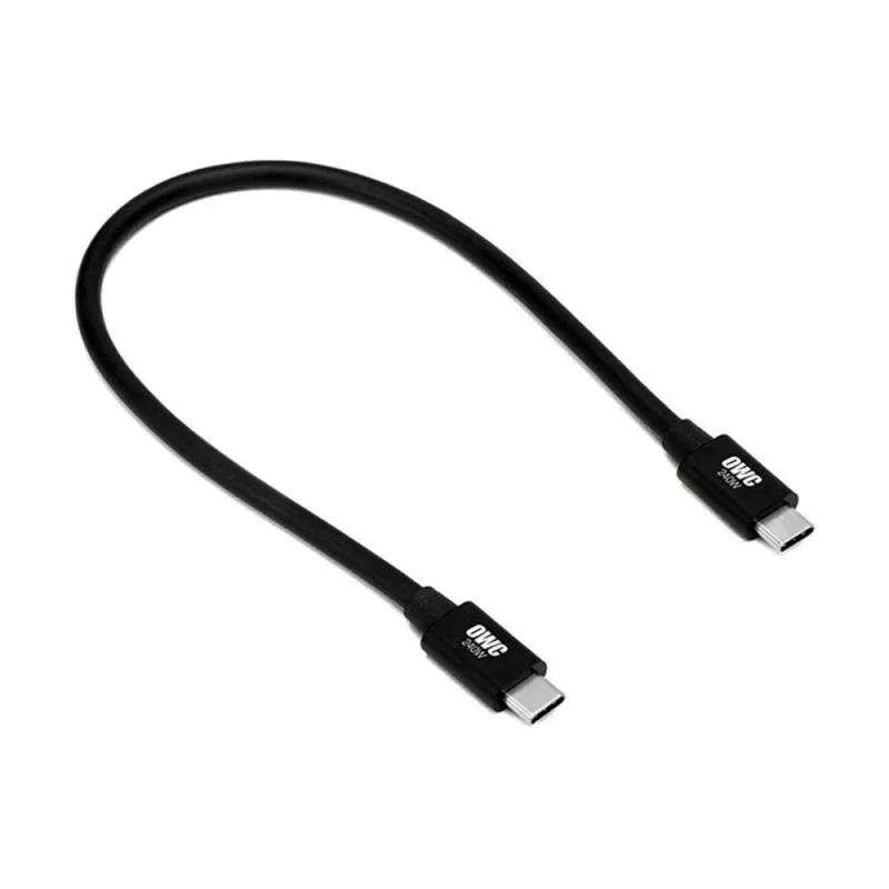 OWC kábel Thunderbolt 5 / USB-C Cable 0.3m - Black OW-CBLTB5C0.3M