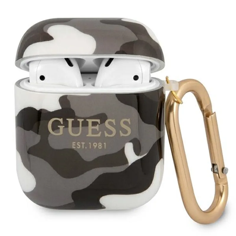 Guess GUA2UCAMG kryt AirPods black/black Camo Collection