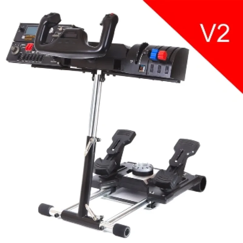 Wheel Stand Pro DELUXE V2, stojan na joystick a pedále Saitek Pro Rudder,…