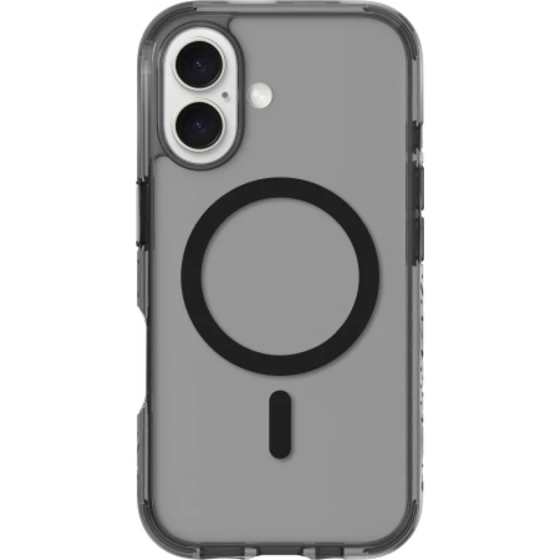 Puzdro Laut Crystal Matter X MagSafe pre iPhone 16 Plus – priehľadné čierne