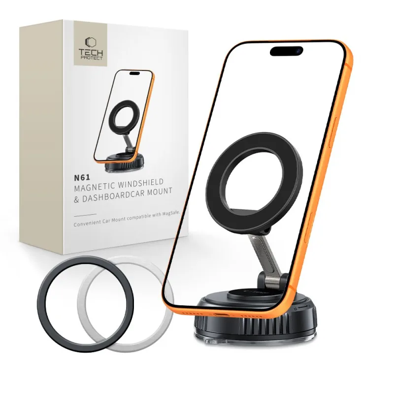 Magnetický držiak Tech-Protect N61 – čierny