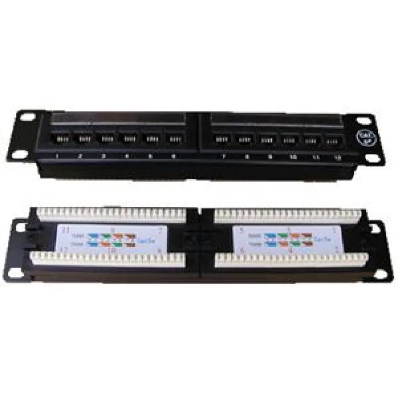 DATACOM Patch panel 10“ UTP cat5e 12portov 3401