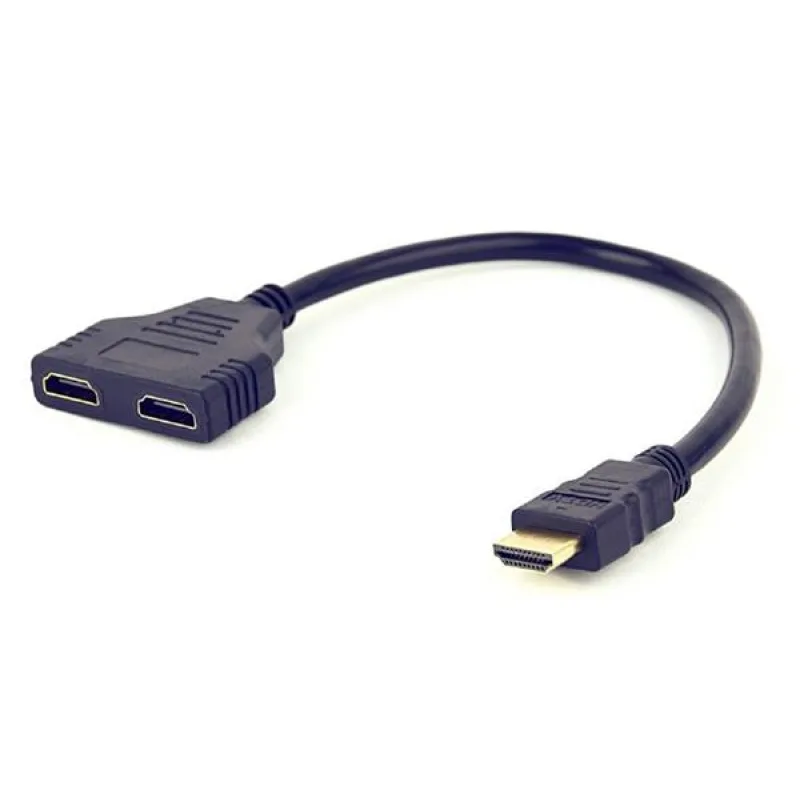 Gembird adaptér HDMI (M) na 2 x HDMI (F), kábel, pasívna rozdvojka DSP…
