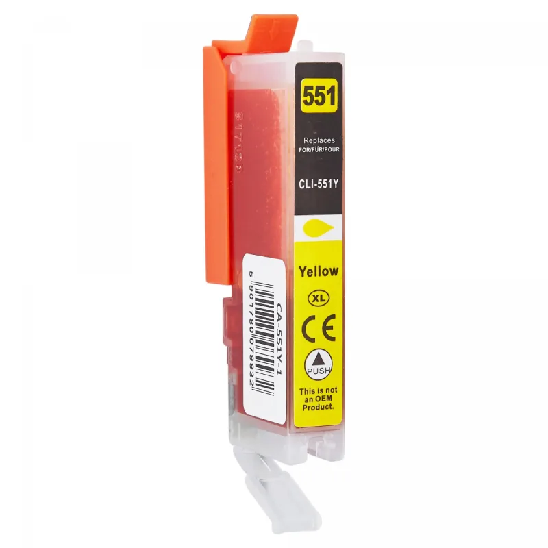 Canon CLI551YXL (6511B001) - 13ml - Yellow - kompatibilný