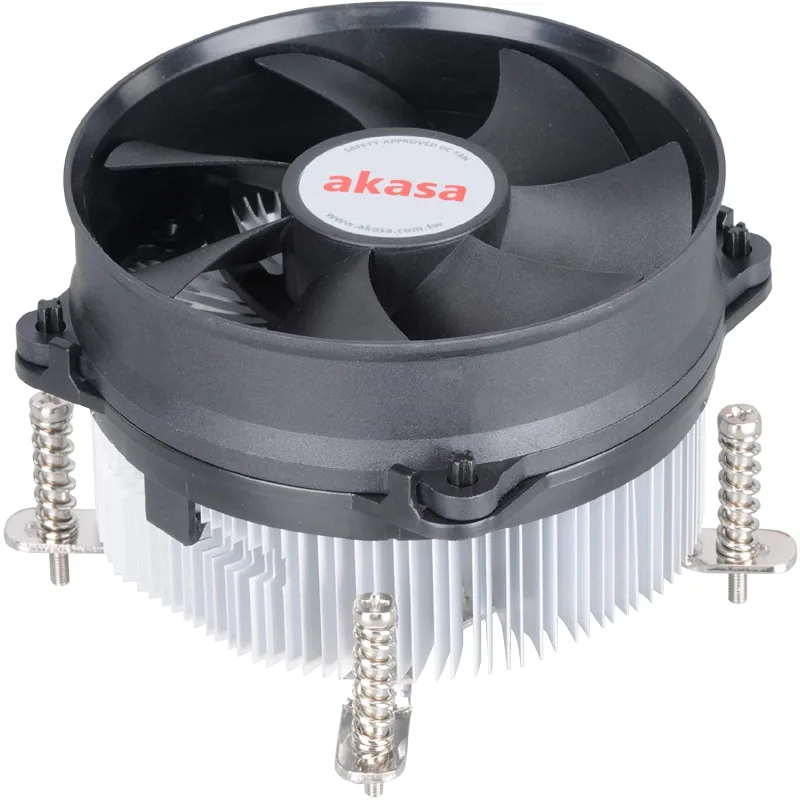 AKASA chladič CPU - Intel - hlinikové jadro V2 AK-CCE-7105EP