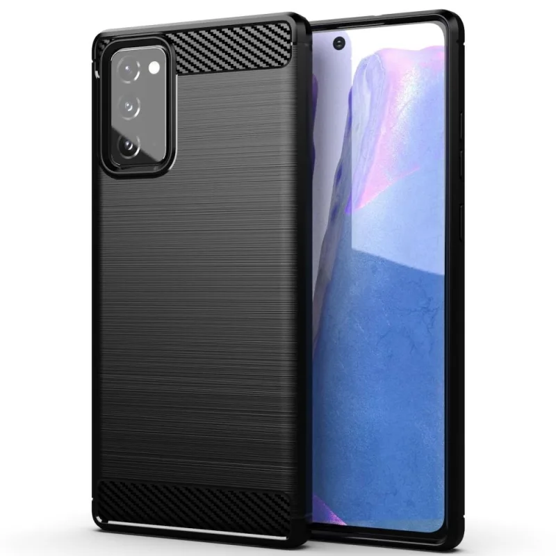 Puzdro CARBON na SAMSUNG Galaxy NOTE 20 black