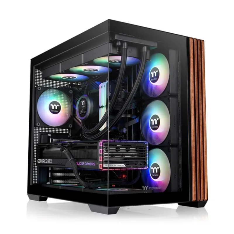 THERMALTAKE Case View 380 WS ARGB, Průhledná bočnice, černá CA-1Z2…