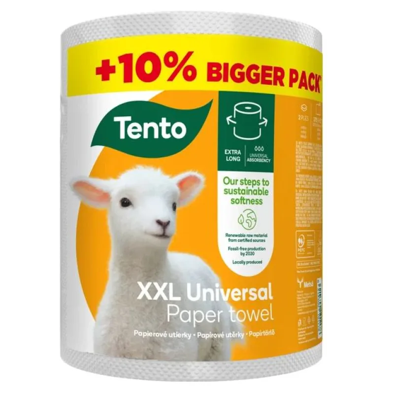 Papierové utierky Tento Universal XXL 2-vrstvé, 80 m