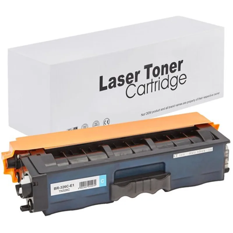 Toner BROTHER TN-326C Cyan - 3500 strán - kompatibilný