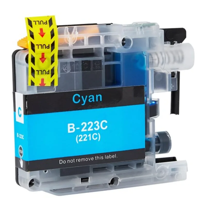 Brother LC223C - 10ml Cyan - kompatibilný