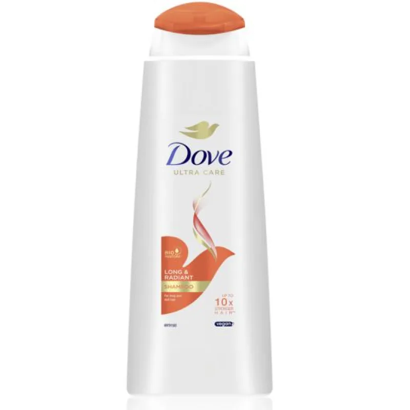Dove Long & Radiant regeneračný šampón na vlasy 400 ml