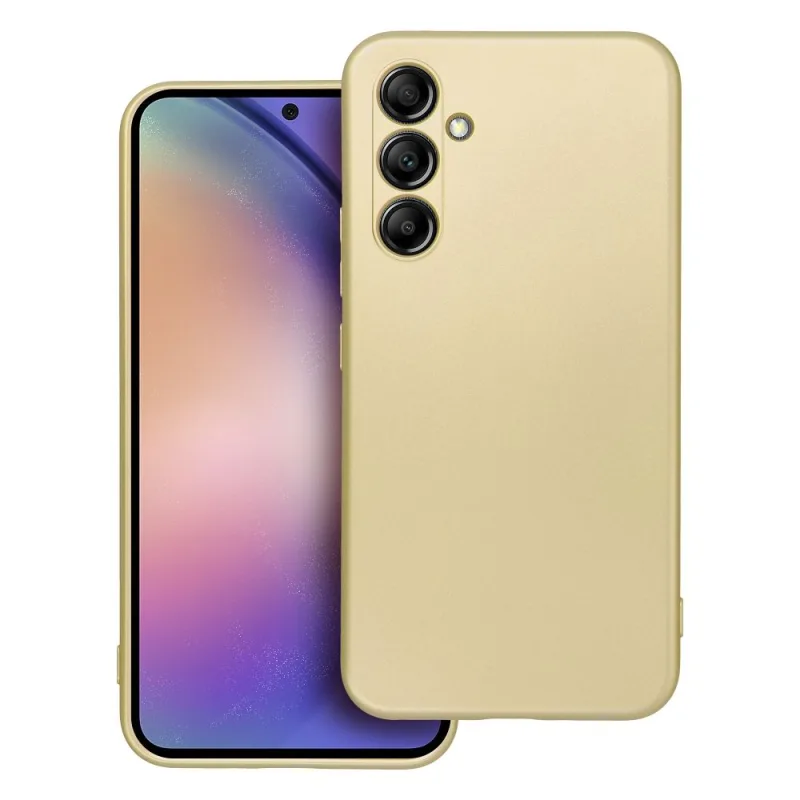 Puzdro METALLIC na SAMSUNG A54 5G Gold